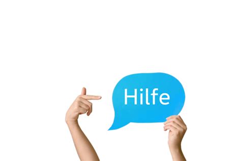 Hilfe und Kontakt .